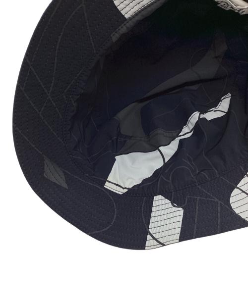 HERMES（エルメス）HERMES (エルメス) Ｈロゴ バケットハット ネイビーの古着・服飾アイテム