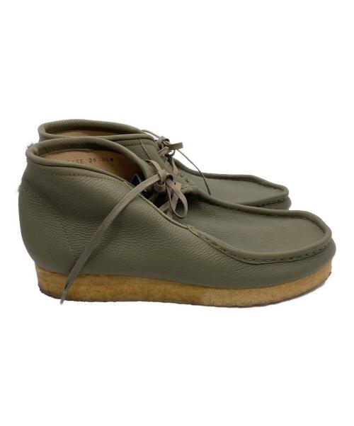 STOCK NO:（ストックナンバー）STOCK NO: (ストックナンバー) ERA. (エラ) MOCCASIN SHOES オリーブ サイズ:SIZE 26cmの古着・服飾アイテム