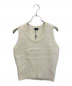 the Barnnetザ バーネット）の古着「ニットベスト」｜アイボリー