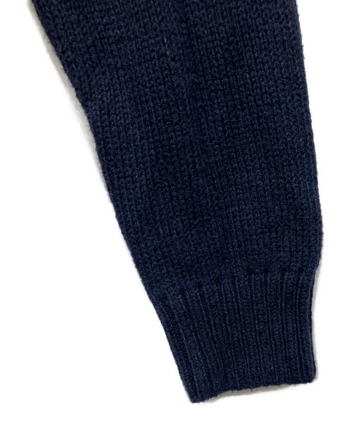 POLO RALPH LAUREN（ポロ・ラルフローレン）POLO RALPH LAUREN (ポロ・ラルフローレン) クルーネックニット ネイビー サイズ:XSの古着・服飾アイテム