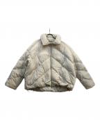 6×1シックス バイ ワン）の古着「HIGH COLLAR DOWN JACKET」｜アイボリー