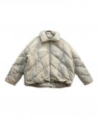6×1シックス バイ ワン）の古着「HIGH COLLAR DOWN JACKET」｜アイボリー