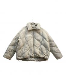 6×1（シックス バイ ワン）の古着「HIGH COLLAR DOWN JACKET」｜アイボリー