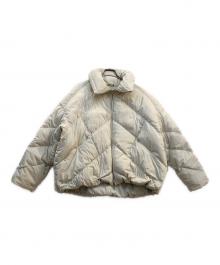6×1（シックス バイ ワン）の古着「HIGH COLLAR DOWN JACKET」｜アイボリー