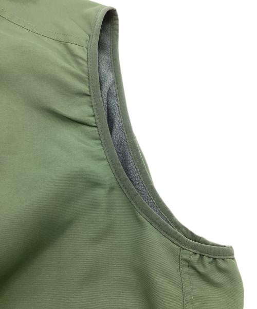 WILD THINGS（ワイルドシングス）WILD THINGS (ワイルドシングス) SUPPEX REVERSIBLE VEST グリーン サイズ:Lの古着・服飾アイテム