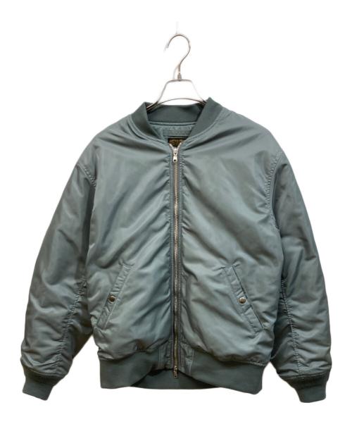 BEAUTY&YOUTH（ビューティーアンドユース）BEAUTY&YOUTH (ビューティーアンドユース) AVIREX (アヴィレックス) 別注MA-1フライトジャケット グリーン サイズ:SIZE 40の古着・服飾アイテム