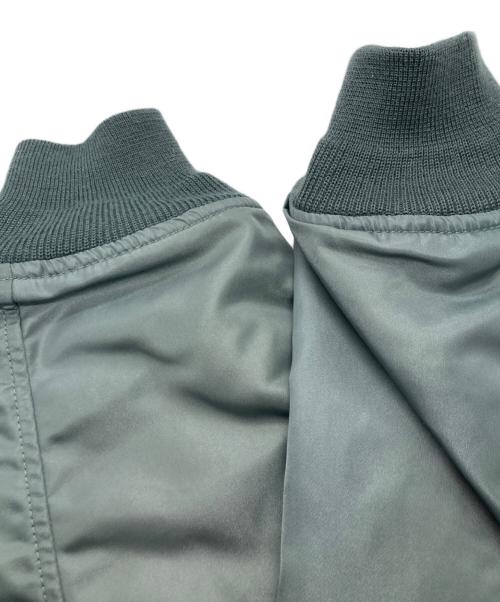 BEAUTY&YOUTH（ビューティーアンドユース）BEAUTY&YOUTH (ビューティーアンドユース) AVIREX (アヴィレックス) 別注MA-1フライトジャケット グリーン サイズ:SIZE 40の古着・服飾アイテム