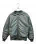 BEAUTY&YOUTH（ビューティーアンドユース）の古着「別注MA-1フライトジャケット」｜グリーン
