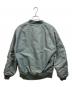BEAUTY&YOUTH (ビューティーアンドユース) AVIREX (アヴィレックス) 別注MA-1フライトジャケット グリーン サイズ:SIZE 40：11000円