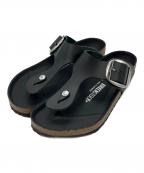 BIRKENSTOCKビルケンシュトック）の古着「GIZEH BIG BUCKLE」｜ブラック