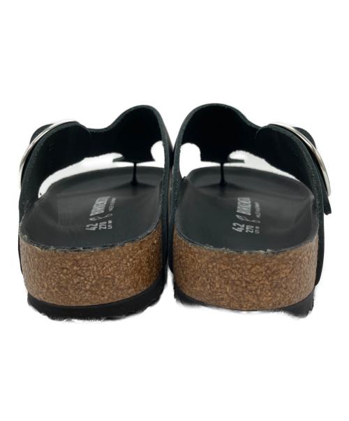 BIRKENSTOCK（ビルケンシュトック）BIRKENSTOCK (ビルケンシュトック) GIZEH BIG BUCKLE ブラック サイズ:27の古着・服飾アイテム