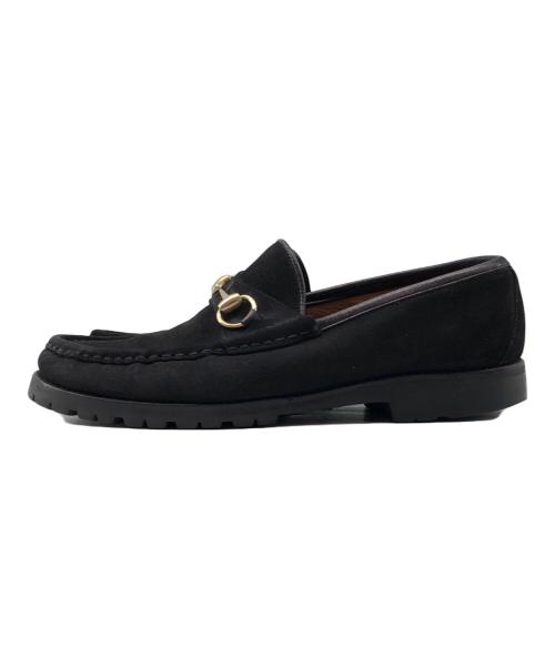 GUCCI（グッチ）GUCCI (グッチ) ビットローファー ブラック サイズ:7の古着・服飾アイテム