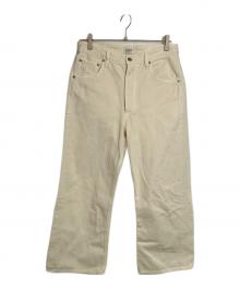 Citizens of humanity（シチズンズオブヒューマニティ）の古着「GAUCHO VINTAGE WIDE LEG DENIM」｜アイボリー