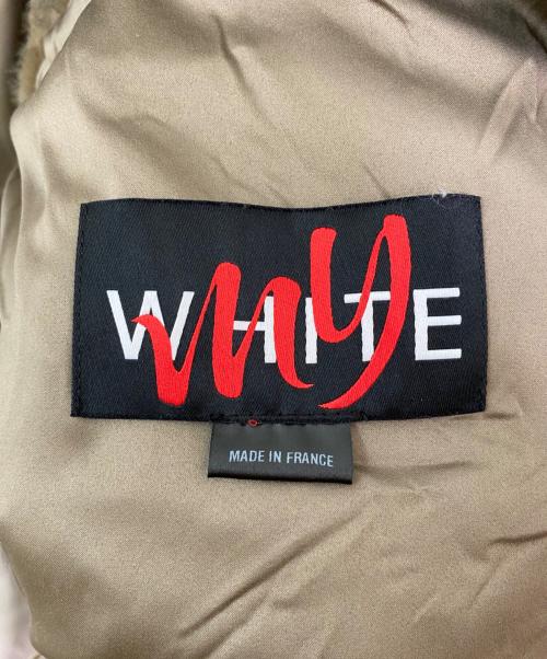 MY WHITE（マイ ホワイト）MY WHITE (マイ ホワイト) DEUXIEME CLASSE (ドゥーズィエム クラス) 別注 HOODIE VEST ブラウン サイズ:Freeの古着・服飾アイテム