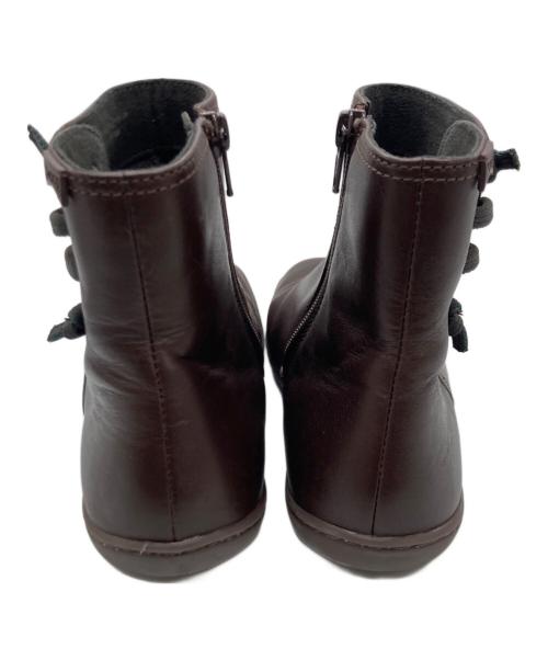 CAMPER（カンペール）CAMPER (カンペール) サイドジップブーツ ブラウン サイズ:SIZE 38の古着・服飾アイテム