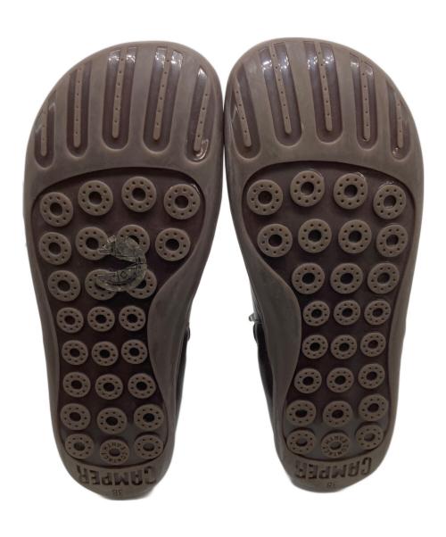 CAMPER（カンペール）CAMPER (カンペール) サイドジップブーツ ブラウン サイズ:SIZE 38の古着・服飾アイテム