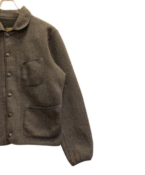 RRL（ダブルアールエル）RRL (ダブルアールエル) Wool Cotton All Purpose Jacket ブラウン サイズ:Ｍの古着・服飾アイテム