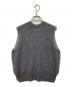 ATON (エイトン) SUPER KID MOHAIR クルーネックベスト グレー サイズ:SIZE 2：7000円