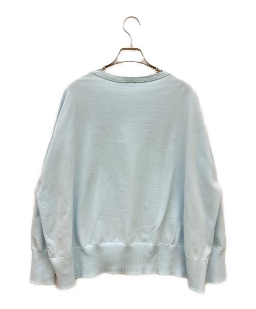 IENA（イエナ）IENA (イエナ) コットンストレッチ NEO2 ワイド長袖プルオーバー ライトブルー サイズ:Freeの古着・服飾アイテム