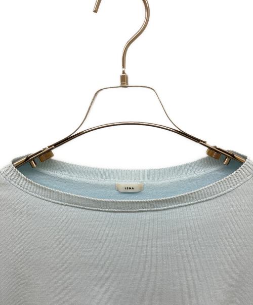 IENA（イエナ）IENA (イエナ) コットンストレッチ NEO2 ワイド長袖プルオーバー ライトブルー サイズ:Freeの古着・服飾アイテム