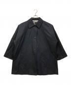 Spick and Spanスピック＆スパン）の古着「T/Cギャバジンステンカラーコート」｜ネイビー