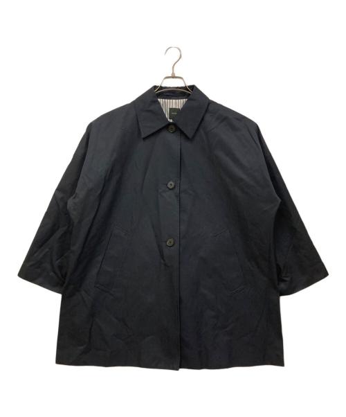 Spick and Span（スピック＆スパン）Spick and Span (スピック＆スパン) T/Cギャバジンステンカラーコート ネイビー サイズ:SIZE 36の古着・服飾アイテム