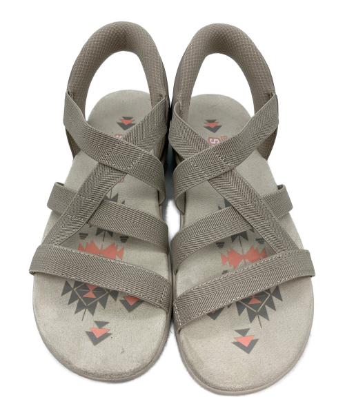 SKECHERS（スケッチャーズ）SKECHERS (スケッチャーズ) スリップインズサンダル ベージュ サイズ:36の古着・服飾アイテム