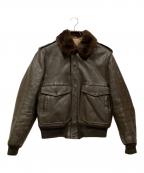 Schottショット）の古着「70'S I-S-674-M-S FLIGHT JACKET」｜ブラウン