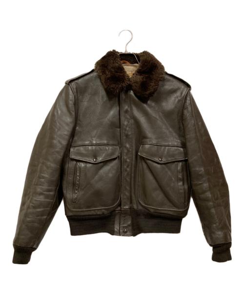 Schott（ショット）Schott (ショット) 70'S I-S-674-M-S FLIGHT JACKET ブラウン サイズ:SIZE 40の古着・服飾アイテム