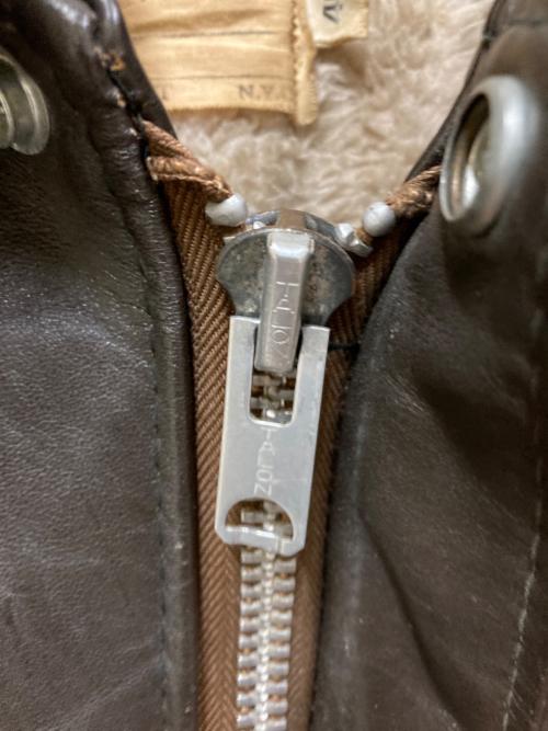 Schott（ショット）Schott (ショット) 70'S I-S-674-M-S FLIGHT JACKET ブラウン サイズ:SIZE 40の古着・服飾アイテム