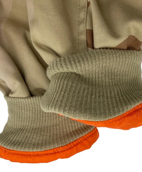 ALPHA（アルファ）ALPHA (アルファ) ［古着］80’S MA-1 フライトジャケット ベージュ×オレンジ サイズ:Sの古着・服飾アイテム