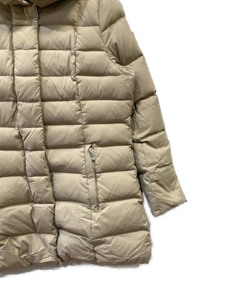 JEAN LOUIS SCHERRER（ジャンルイ シェレル）JEAN LOUIS SCHERRER (ジャンルイ シェレル) ファー付ダウンコート ベージュ サイズ:Mの古着・服飾アイテム