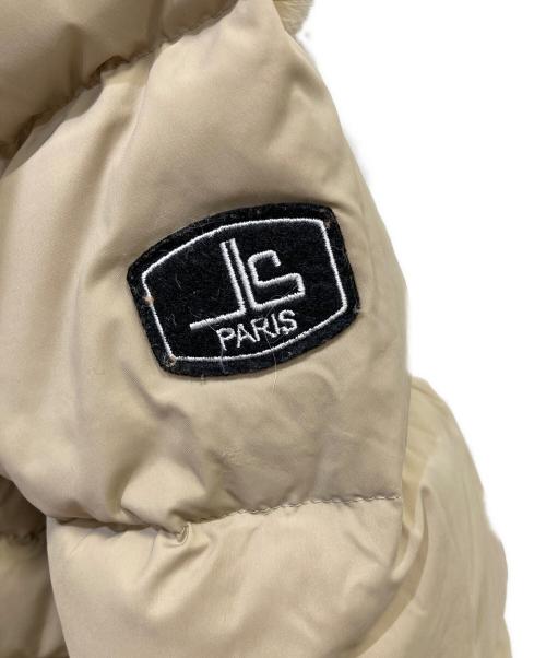 JEAN LOUIS SCHERRER（ジャンルイ シェレル）JEAN LOUIS SCHERRER (ジャンルイ シェレル) ファー付ダウンコート ベージュ サイズ:Mの古着・服飾アイテム