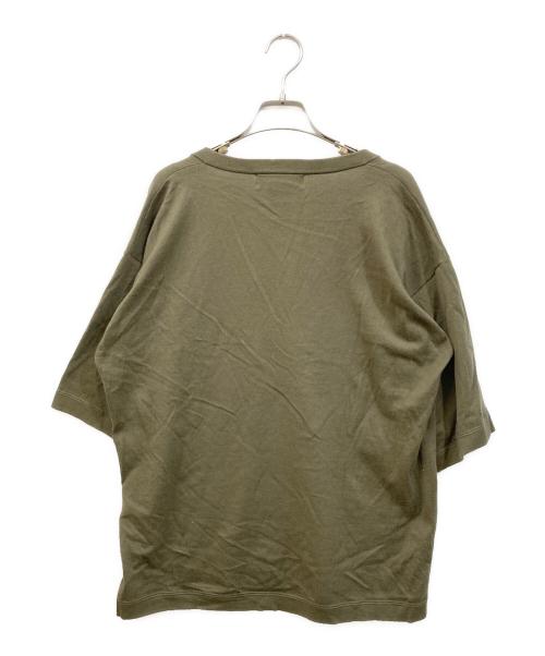 extreme cashmere（エクストリーム カシミア）extreme cashmere (エクストリーム カシミア) INDI ニット カーキ サイズ:Freeの古着・服飾アイテム