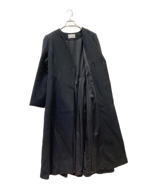 CELFORD（セルフォード）CELFORD (セルフォード) フレアコート ブラック サイズ:38の古着・服飾アイテム