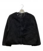 BIRTHDAY BASHバースデーバッシュ）の古着「BOA SHORT JACKET」｜ブラック