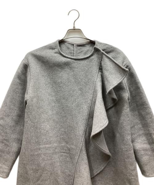 BIRTHDAY BASH（バースデーバッシュ）BIRTHDAY BASH (バースデーバッシュ) アシンメトリーフリルコート グレー サイズ:表記なしの古着・服飾アイテム