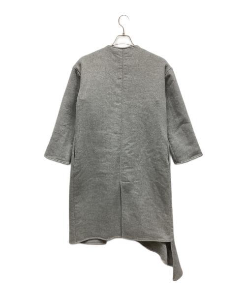 BIRTHDAY BASH（バースデーバッシュ）BIRTHDAY BASH (バースデーバッシュ) アシンメトリーフリルコート グレー サイズ:表記なしの古着・服飾アイテム