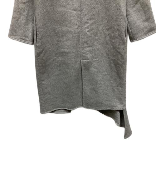 BIRTHDAY BASH（バースデーバッシュ）BIRTHDAY BASH (バースデーバッシュ) アシンメトリーフリルコート グレー サイズ:表記なしの古着・服飾アイテム