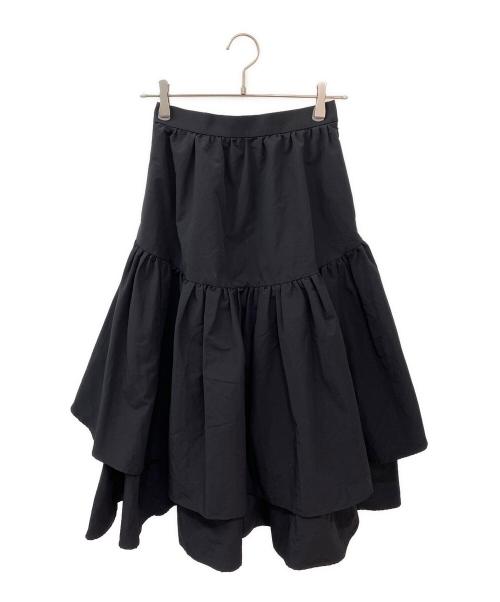 SHE TOKYO（シートーキョー）SHE TOKYO (シートーキョー) Britneyティアードスカート ブラック サイズ:36の古着・服飾アイテム