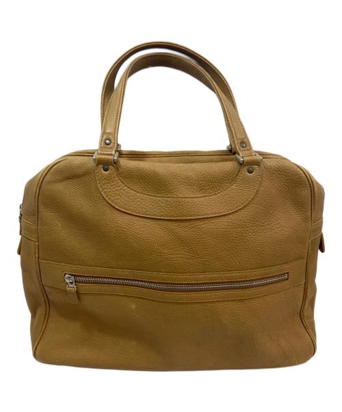 JACQUES LE CORRE（ジャックルコー）JACQUES LE CORRE (ジャックルコー) ボストンバッグ ベージュの古着・服飾アイテム