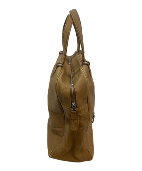 JACQUES LE CORRE（ジャックルコー）JACQUES LE CORRE (ジャックルコー) ボストンバッグ ベージュの古着・服飾アイテム