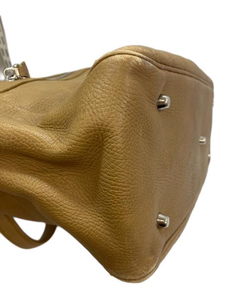 JACQUES LE CORRE（ジャックルコー）JACQUES LE CORRE (ジャックルコー) ボストンバッグ ベージュの古着・服飾アイテム