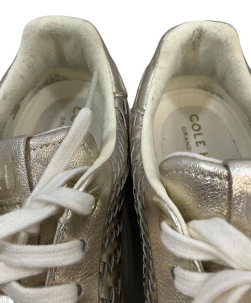 COLE HAAN（コールハーン）COLE HAAN (コールハーン) ローカットスニーカー ゴールド サイズ:23cmの古着・服飾アイテム