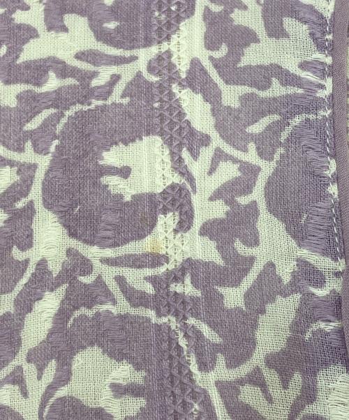 ne quittez pas（ヌキテパ）ne quittez pas (ヌキテパ) COTTON JQD COMBI DRESS ラベンダー サイズ:Ｓの古着・服飾アイテム