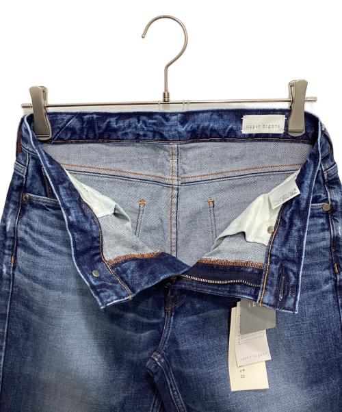 upper hights（アッパーハイツ）upper hights (アッパーハイツ) IENA (イエナ) THE LADYデニムパンツ インディゴ サイズ:26 未使用品の古着・服飾アイテム