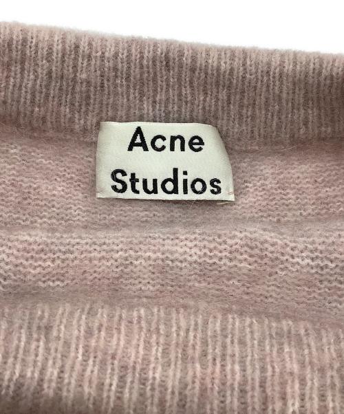 Acne studios（アクネ ストゥディオス）ACNE STUDIOS (アクネ ストゥディオス) DRAMATIC MOH ピンク サイズ:XSの古着・服飾アイテム