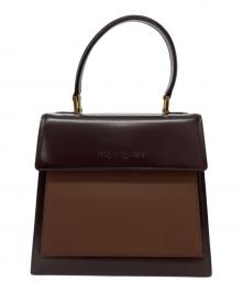 Yves Saint Laurent（イヴサンローラン）の古着「ハンドバッグ」｜ブラウン