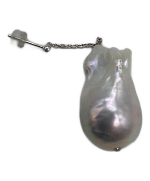 Bijou de M（ビジュードエム）bijou de m (ビジュードエム) Baroque Pearl Chain Earringの古着・服飾アイテム