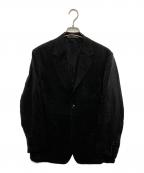GIORGIO ARMANIジョルジョアルマーニ）の古着「シングルブレストジャケット キュプラ ジャカード」｜ブラック